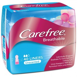 Carefree Breathable Unscented 40's